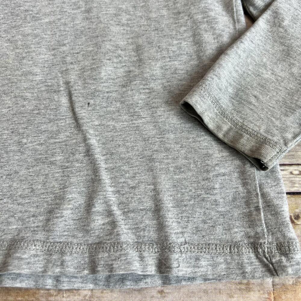Mini Boden Gray Cotton Long Sleeve Tee 3-4Y - Picture 3 of 7